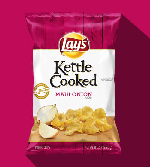 LAY'S® Kettle Cooked Maui Onion Flavored Potato Chips Lay's